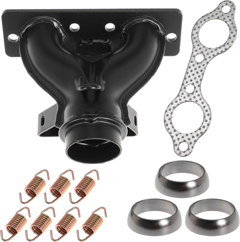 Deridi 1262138489 Exhaust Manifold wit Exhaust Pipe Donut Gasket Seal Spring Kit for Polaris for Ranger 800 for Polaris for Ranger for Crew HD XP 800 4x4 EFI 2010-2014 - Image 1